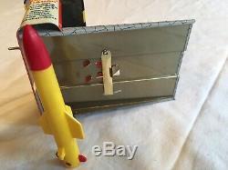 Vintage Space Toy. Rockect Launch Post War German. Price Reduction