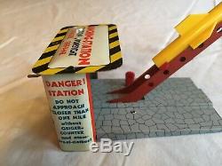 Vintage Space Toy. Rockect Launch Post War German. Price Reduction