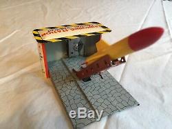 Vintage Space Toy. Rockect Launch Post War German. Price Reduction