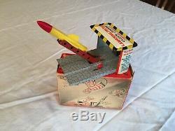 Vintage Space Toy. Rockect Launch Post War German. Price Reduction