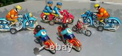 Vintage Space Traveler Motorcycle Biker Plastic Toy Large Item Soviet Era Cccp