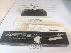 Vintage Space Wheel The Talk of the Galaxy Andrews Mfg Kinetic Sculpture 1979