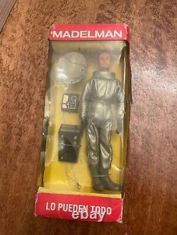 Vintage Spain Madelman Astronaut 2001 A Space Odyssey in box Figure Rare