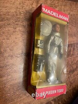 Vintage Spain Madelman Astronaut 2001 A Space Odyssey in box Figure Rare