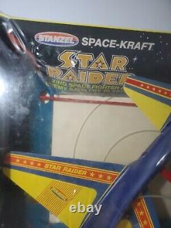 Vintage Stanzel Space Kraft Star Raider Flash Plane USA MADE RARE NEVER OPENED