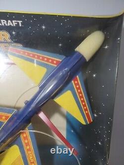 Vintage Stanzel Space Kraft Star Raider Flash Plane USA MADE RARE NEVER OPENED