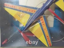 Vintage Stanzel Space Kraft Star Raider Flash Plane USA MADE RARE NEVER OPENED