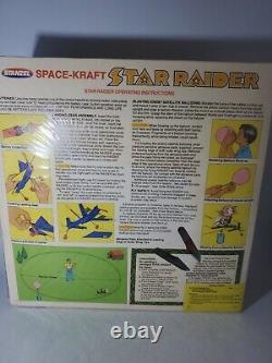 Vintage Stanzel Space Kraft Star Raider Flash Plane USA MADE RARE NEVER OPENED