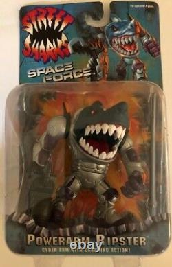 Vintage Street Sharks, Space Force, PowerArm Ripster, # 16560, NOS 1996
