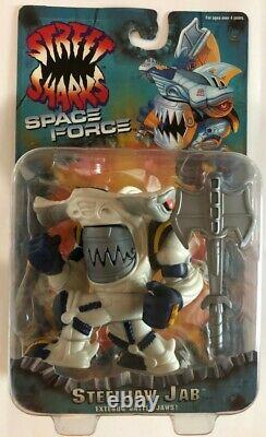 Vintage Street Sharks, Space Force, StreelJaw Jab, # 16562, NOS 1996
