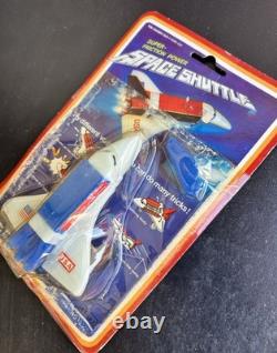 Vintage Super Friction Power Space Shuttle Toy USA NASA Style MOC Sealed