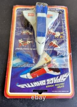 Vintage Super Friction Power Space Shuttle Toy USA NASA Style MOC Sealed