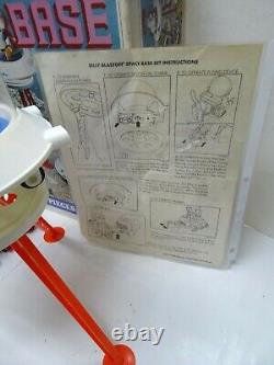 Vintage Super RARE Eldon 1970 Billy Blast Off Space Base Set withBox & Instruction