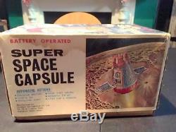 Vintage Super Space Capsule 1960's Horikawa, Japan Working, Boxed Fantastic