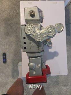 Vintage Super Space Giant Robot By Metal House Japan Tin