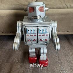 Vintage Super Space Giant Robot By Metal House Japan Tin Extremely Rare Works