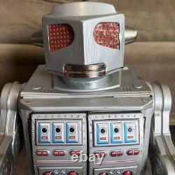 Vintage Super Space Giant Robot By Metal House Japan Tin Extremely Rare Works