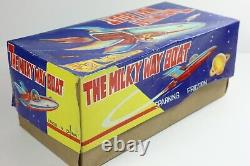 Vintage THE MILKY WAY BOAT MF215 Sparking Friction Space Craft withAstronaut & B0x