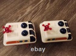 Vintage TOMY Grippidee Gravidee 603 plastic Double Rocket motorized car COMPLETE