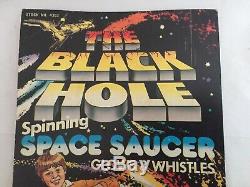 Vintage The Black Hole Spinning Space Saucer Walt Disney Thomas Salter Toys 1980