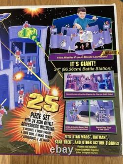 Vintage Tim Mee Star Attack Battle Station # 97200 Playset