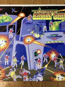 Vintage Tim Mee Star Attack Battle Station # 97200 Playset