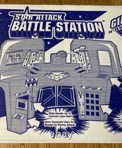 Vintage Tim Mee Star Attack Battle Station # 97200 Playset