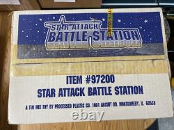 Vintage Tim Mee Star Attack Battle Station # 97200 Playset