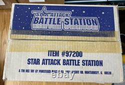 Vintage Tim Mee Star Attack Battle Station # 97200 Playset