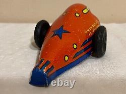 Vintage Tin G-Man Rocket Car Space Rocketship ah-79