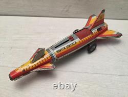 Vintage Tin Space Age Rocket Toy NAVETA SPATIALA Agatex Romania Space Ship Rare