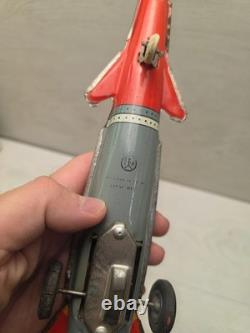 Vintage Tin Space Age Rocket Toy NAVETA SPATIALA Agatex Romania Space Ship Rare