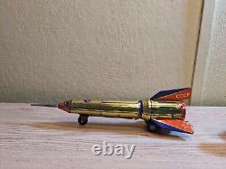 Vintage Tin Toy Interkosmos Holdraketa Space Rocket with Original Box