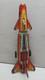 Vintage Tin Toy NAVETA SPATIALA ROCKET AGATEX ROMANIA LEI 45 NI 34584-79. 79