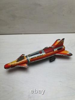 Vintage Tin Toy NAVETA SPATIALA ROCKET AGATEX ROMANIA LEI 45 NI 34584-79. 79