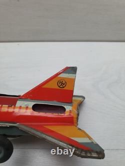 Vintage Tin Toy NAVETA SPATIALA ROCKET AGATEX ROMANIA LEI 45 NI 34584-79. 79