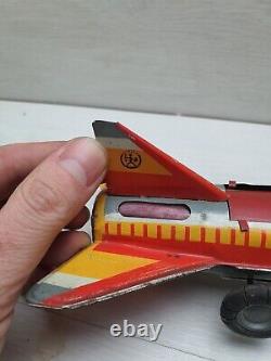 Vintage Tin Toy NAVETA SPATIALA ROCKET AGATEX ROMANIA LEI 45 NI 34584-79. 79