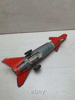 Vintage Tin Toy NAVETA SPATIALA ROCKET AGATEX ROMANIA LEI 45 NI 34584-79. 79
