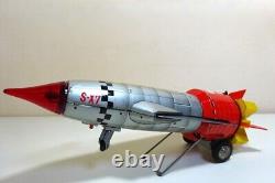 Vintage Tin Toy Space Rocket Nomura Toy Super X-7 Full Length 385Mm Width 280Mm