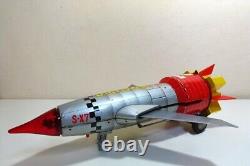 Vintage Tin Toy Space Rocket Nomura Toy Super X-7 Full Length 385Mm Width 280Mm