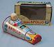 Vintage Tin Wind-Up Apollo Space Toy - Excellent in the Box