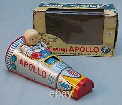 Vintage Tin Wind-Up Apollo Space Toy - Excellent in the Box