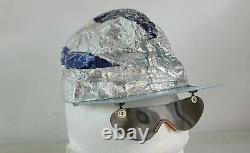 Vintage Tom Corbett Space Cadet Tin Silver Hat with Visor Sunglasses 1950s NBC TV