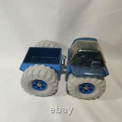 Vintage Tonka Crater Crawler 1970s Blue Body Space Vehicle Pressed Steel