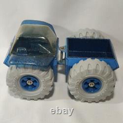 Vintage Tonka Crater Crawler 1970s Blue Body Space Vehicle Pressed Steel