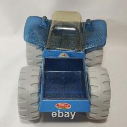 Vintage Tonka Crater Crawler 1970s Blue Body Space Vehicle Pressed Steel