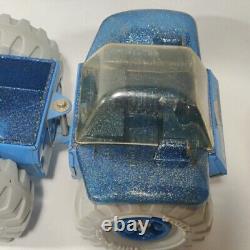 Vintage Tonka Crater Crawler 1970s Blue Body Space Vehicle Pressed Steel