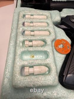 Vintage Topper Toy Space Rifle Set with Case Made in Canada Incomplete