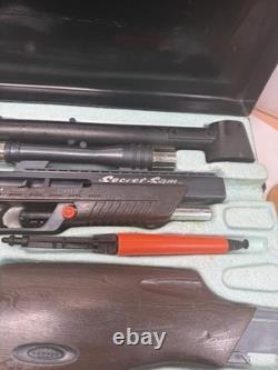 Vintage Topper Toy Space Rifle Set with Case Made in Canada Incomplete