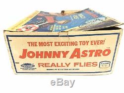 Vintage Topper Toys Johnny Astro Space Spacecraft Astronaut Complete w Box Works